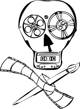 skull logo by Cyanide Cupcake and Klaatu