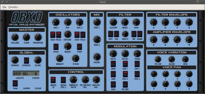  Thrice the OB all in one synth. 